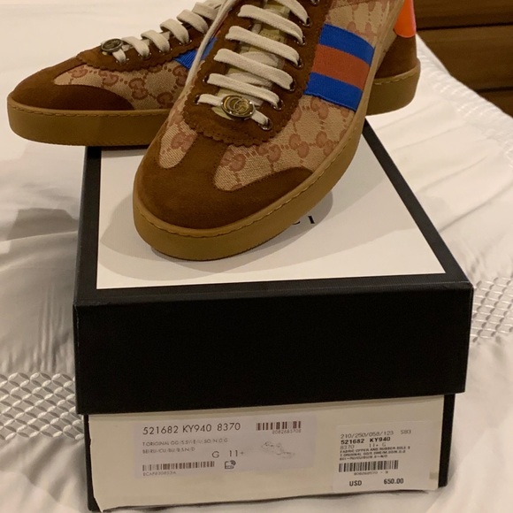 brick red original gg canvas